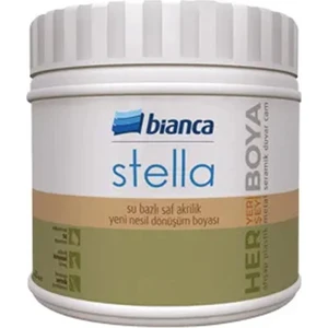 Bianca Stella Su Bazlı Saf Akrilik Boya Cappuccino 0,5 kg