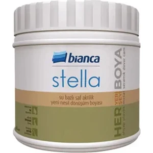 Bianca Stella Su Bazlı Saf Akrilik Boya Granito 0,5 kg