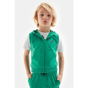 Bg Store Erkek Çocuk Yeşil Yelek 23SS0NB3424