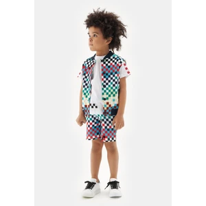 Bg Store Erkek Çocuk Desenli Yelek 23SS1NB3420