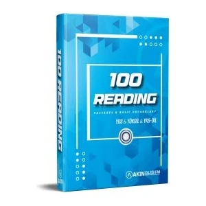 Yargı Yayınevi Akın Yayıncılık 100 Reading Passages Basic Vocabulary Mavi Kapak