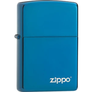Çakmak 20446Zl Blue Sapphire Klasik Mavi Zippo Logolu