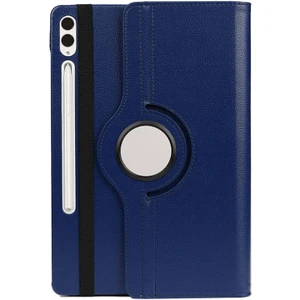 Case 4u Galaxy Tab S9 Fe Plus Dönebilen Standlı Kılıf Lacivert