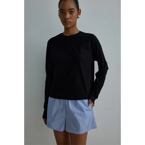 Siyah Forever Uzun Kollu Tişört