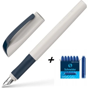 Xpect Dolma Kalem M Uç Fil Dişi  & Schneıder 6 'li Mavi Kartuş