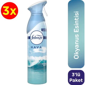 Hava Frh Sprey Oda Kokusu Okyanus Est 185 ml x 3
