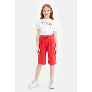 Kız Çocuk Kırmızı Eşofman Altı 23Ss0Tj4215