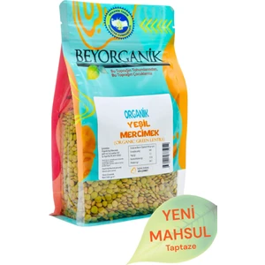 Organik Yeşil Mercimek 500 gr