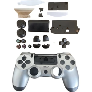 PS4 Dualshock Uyumlu Kasa Joystick V1 Full Kasa Tuş Takımı Silver