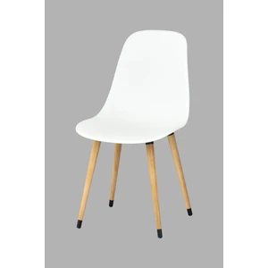 Eames Ahşap Ayak Plastik Sandalye