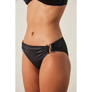 Mia Side Siyah Bikini Altı