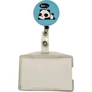 Sağlıkçı Shopping Kafadar Ayılar 3 Panda Temalı Metal Yoyo Kartlık Yoyo Yaka Kartlığı