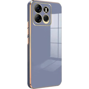 Tecno Spark Go 2023 Kılıf Olive Plated Lavanta Grisi