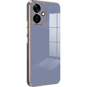 Tecno Camon 19 Neo Kılıf Olive Plated Lavanta Grisi