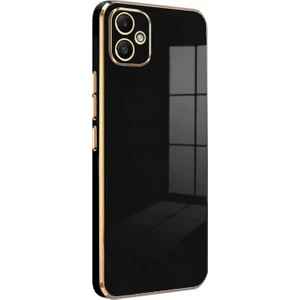 Samsung Galaxy A05 Kılıf Olive Plated Siyah