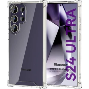 Samsung Galaxy S24 Ultra Kılıf Shock Absorbing Şeffaf
