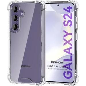 Samsung Galaxy S24 Kılıf Shock Absorbing Şeffaf