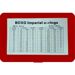 Oring Seti Box H 70 Shore Metrık
