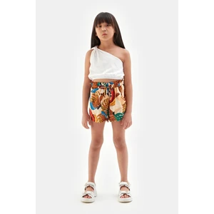 Bg Store Kız Çocuk Desenli Şort 23SS2TJ4119