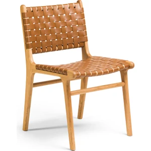 Marin Gerçek Deri Yemek Sandalyesi