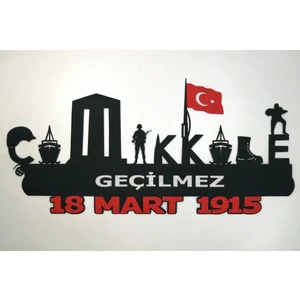Keçeli Dünyam Çanakkale Panosu, Çanakkale Geçilmez (Keçe Eğitim Materyali)