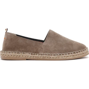 Erkek Vizon Süet Espadril 24SFD616510