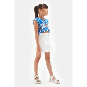 Kız Çocuk Desenli Bluz 23SS1TJ4613