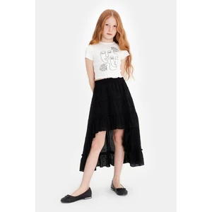 Kız Çocuk Ekru Tshirt 23SS0TJ4517