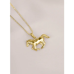 Dkmn Silver 925 Ayar Gümüş At Figürlü Kolye