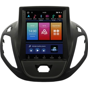 Ford Courier (2013-2023) Android 14 Multimedya Carplay 10 Inch 2 GB Ram / 32 GB Hafıza CRV-4112XT