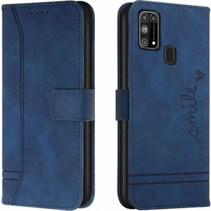BDT Market Samsung Galaxy M31 Kart Yuvaları Için Telefon Kılıfı Kapak Flip Folio Cüzdan Pu (Yurt Dışından)