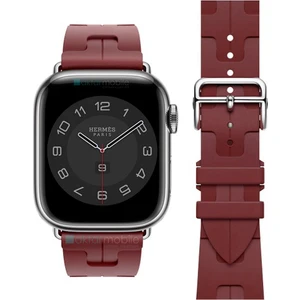 Apple Watch 6 5 4 3 2 1 Se 38 40 mm Uyumlu Spor Kordon Hermes Kilim Motifli Kayış Katlanabilir Toka