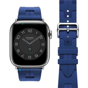 Apple Watch 6 5 4 3 2 1 Se 38 40 mm Uyumlu Spor Kordon Hermes Kilim Motifli Kayış Katlanabilir Toka