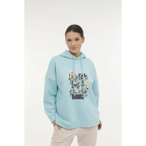 WL LAYLA 17GF83 3PR Yeşil Kadın Sweatshirt