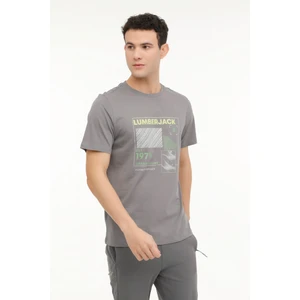 ml Jerry 11URB1015 4fx Antrasit Erkek Kısa Kol T-Shirt