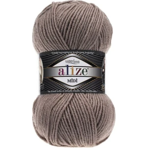 5 Adet Süperlana Midi Vizon 541 El Örgü Ipi Yelek Hırka Ipi Atkı Bere Kazak Ipliği