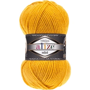 5 Adet Süperlana Midi Sarı 488 El Örgü Ipi Yelek Hırka Ipi Atkı Bere Kazak Ipliği