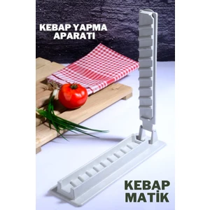 Kebapmatik Adana Urfa Kebap Kalıbı Aparatı Pratik Hızlı Kebap Makinesi Kutusu
