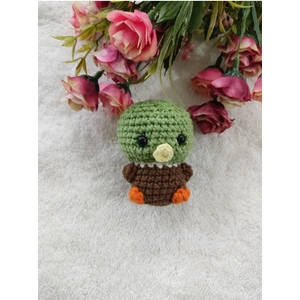 Trendo Gurumi Amigurumi Mini Ördek Anahtarlık Oyuncak (6 Cm-1 Adet)