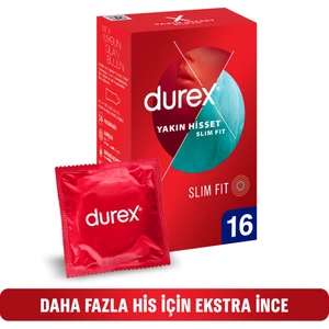 Yakın Hisset 16 Slim Fit Prezervatif