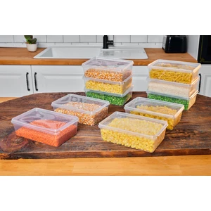 Saklama Kabı Kendinden Kapaklı 1 Lt 19 x 13 x 6 cm 10 Adet