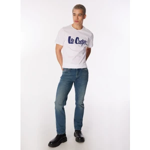Lee Cooper Jagger Normal Bel Dar Kesim Düz Paça Mavi Erkek Jean Pantolon