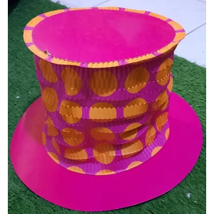 Fun World MAVİ Karton Şapka Silindir