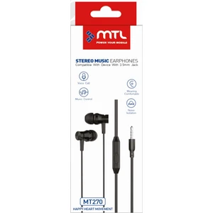 Xiaomi Redmi Note 9 Pro Uyumlu Kablolu Kulaklık Stereo MT270
