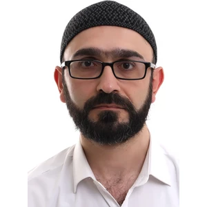 Koyu Gri Orlon Kışlık Namaz Takkesi Baklava Desenli Takke