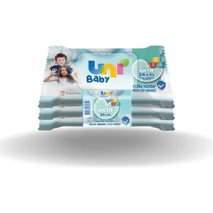Baby Aktif Islak Cep Mendili 15 Yaprak 3'lü Paket x 6 Adet