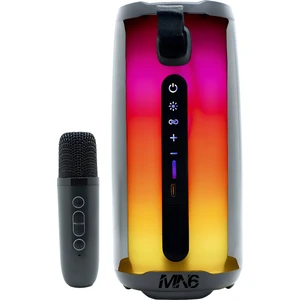 Pluse 5 Mikrofonlu Bluetooth Hoparlör/dekoratif Aydınlatma/led Işıklı Gece Lambası/360°ledli hoparlör/Taşınabilir Bluetooth Hoparlör