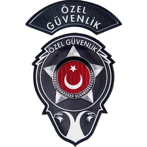 Polis Sepeti Özel Güvenlik Arması 3 Boyutlu Plastik