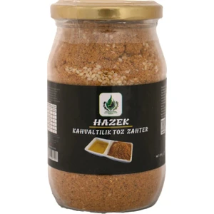 Hazek Kadın Kooperatifi Kahvaltılık Toz Zahter Cam Kavanoz