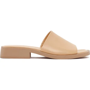 Kadın Pembe Deri Terlik